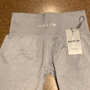 NVGTN NWT Light Grey Seamless Leggings Size M